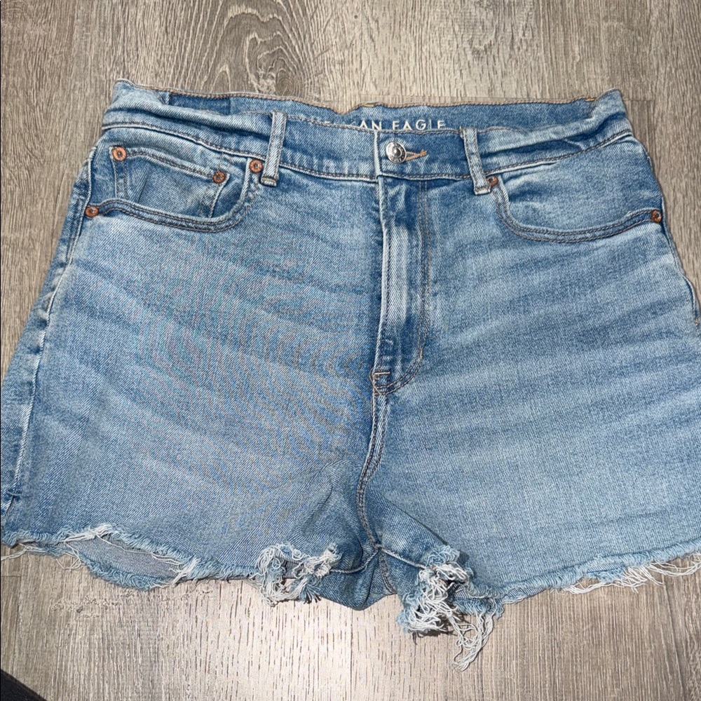American Eagle Outfitters Light Blue Jean Shorts